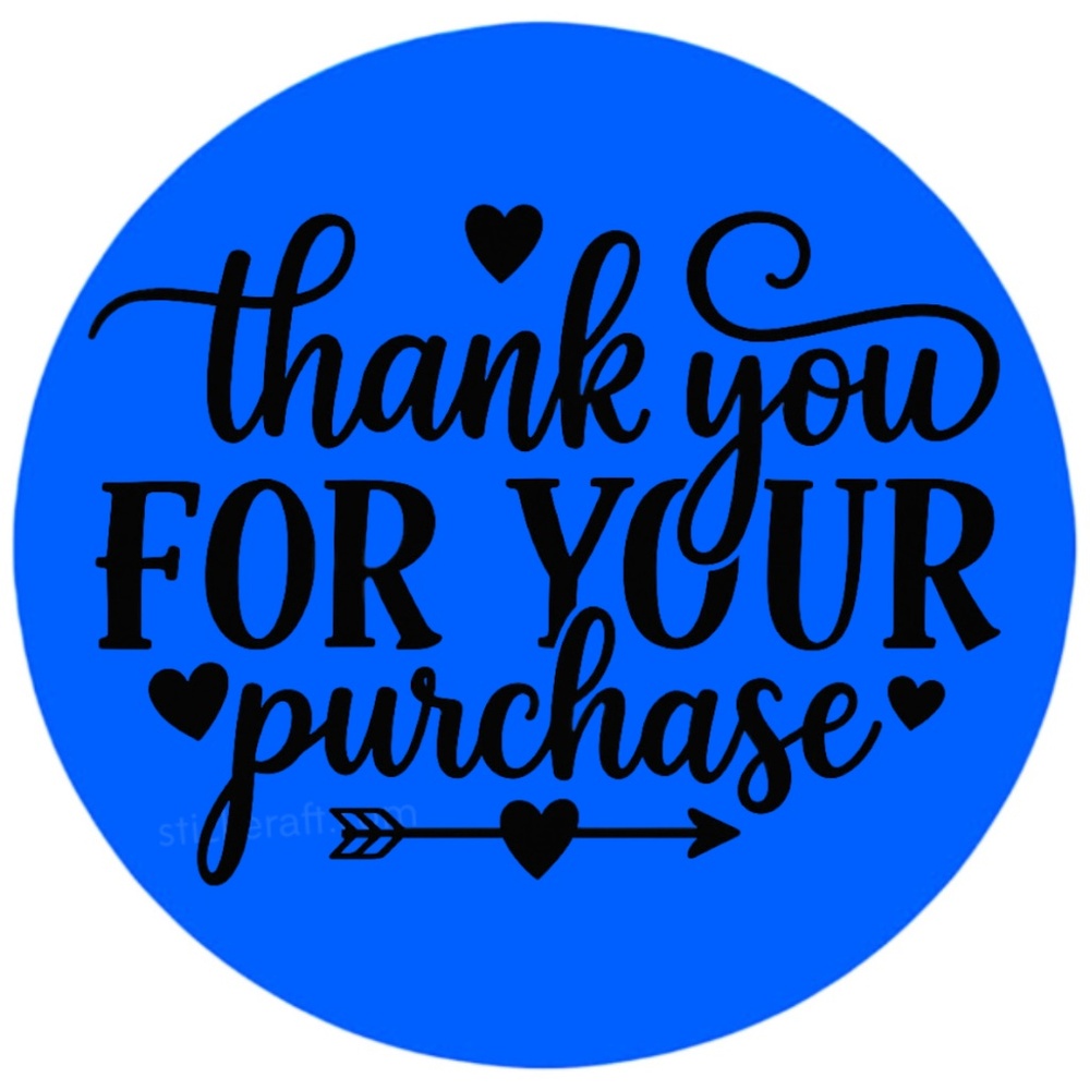 Thank You for Your Purchase Stickers – 2" for Poshmark & Small Business – 100 PC - Picture 5 of 16